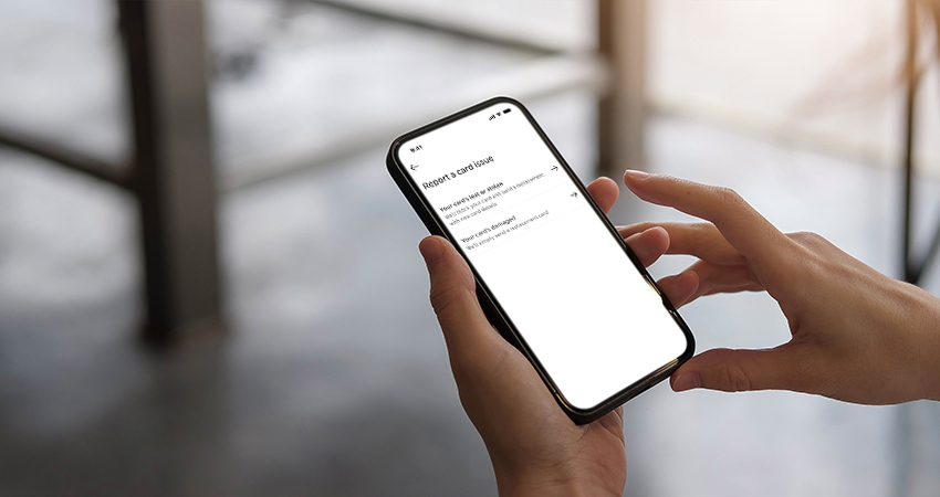 Lady concerned on the phone