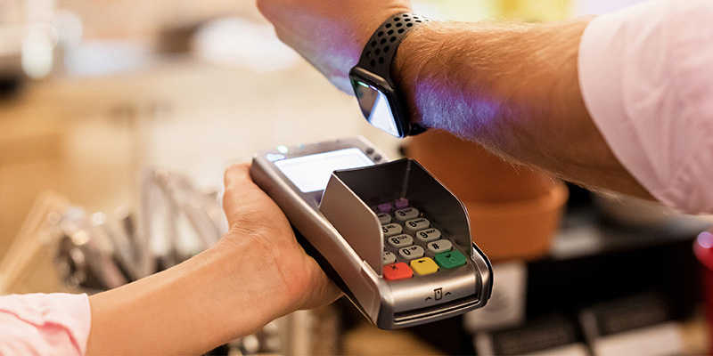 paying with apple watch